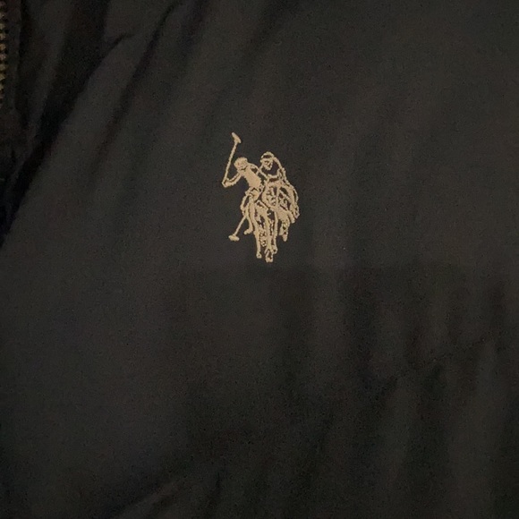 US Polo Association light puffer jacket dark blue - Picture 3 of 6